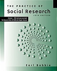The Practice of Social Research (Hardcover, 10th Bk&Cr)