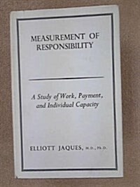 Measurement Of Responsibility (Hardcover)