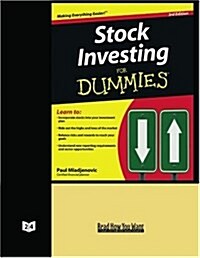 Stock Investing for Dummies (Volume 1 of 3) (EasyRead Super Large 24pt Edition) (Paperback)