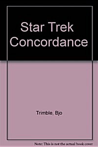 Star Trek Concordance (Paperback, 1st)