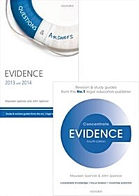 Evidence Revision Pack : Law Revision and Study Guide (Paperback)