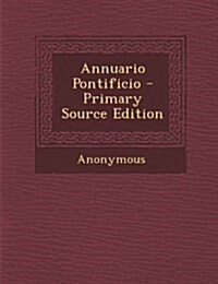 Annuario Pontificio (Paperback)