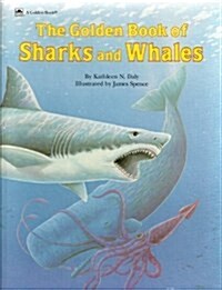 The Golden Book of Sharks and Whales (Hardcover)