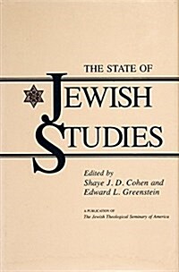 The State of Jewish Studies (Hardcover)