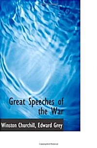 Great Speeches of the War (Paperback)