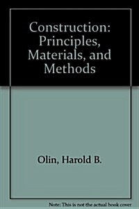 Construction: Principles, Materials, and Methods (Building Construction) (Hardcover, 6th)