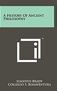 A History of Ancient Philosophy (Hardcover)