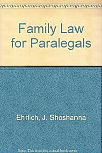 Family Law for Paralegals (Paperback, 2nd)