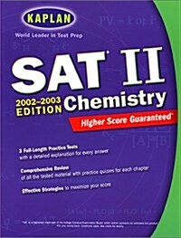 Kaplan SAT II Chemistry 2002-2003 (Paperback)