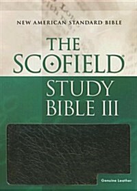 The Scofield® Study Bible III, NASB: New American Standard Bible (Leather Bound)