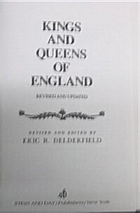 Kings and Queens of England (Hardcover, Rev Upd)