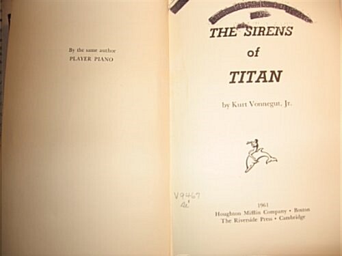 Sirens of Titan (Hardcover, 1st)