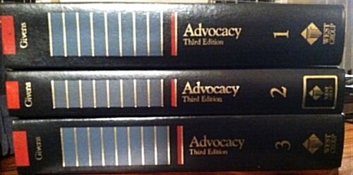 Advocacy, the Art of Pleading a Cause (Trial Practice Series) (Hardcover, 3)