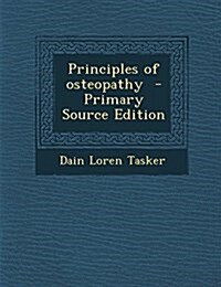 Principles of osteopathy (Paperback)