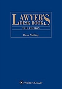 Lawyers Desk Book: 2016 Edition (Paperback)