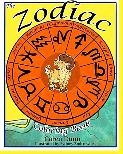 The Zodiac Coloring Book (Paperback, CSM)