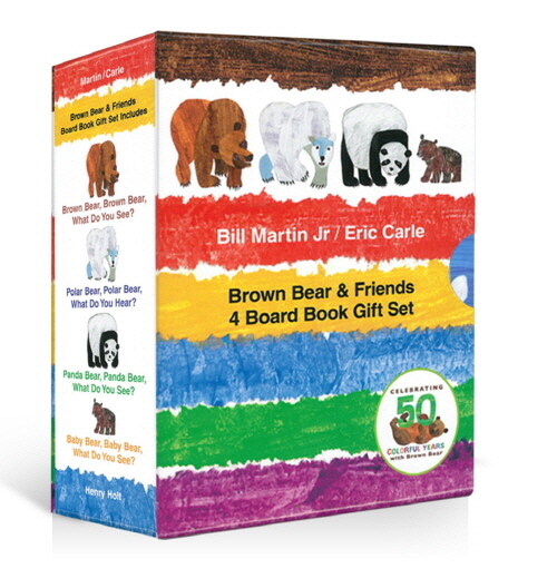 Brown Bear & Friends 4 Board Book Gift Set (Board Book 4권)