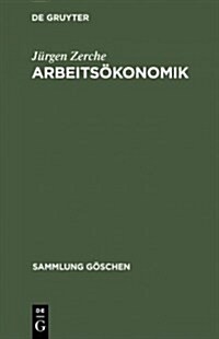 Arbeits?onomik (Hardcover, Reprint 2015)