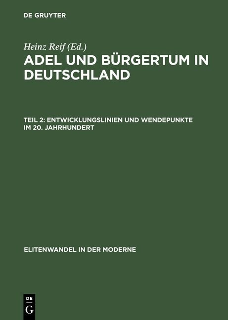 Entwicklungslinien Und Wendepunkte Im 20. Jahrhundert (Hardcover, Reprint 2014)
