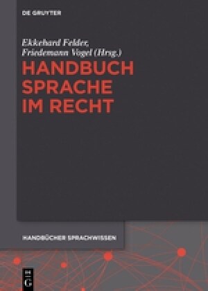 Handbuch Sprache Im Recht (Hardcover)