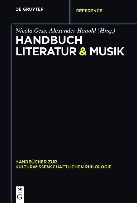 Handbuch Literatur & Musik (Hardcover)