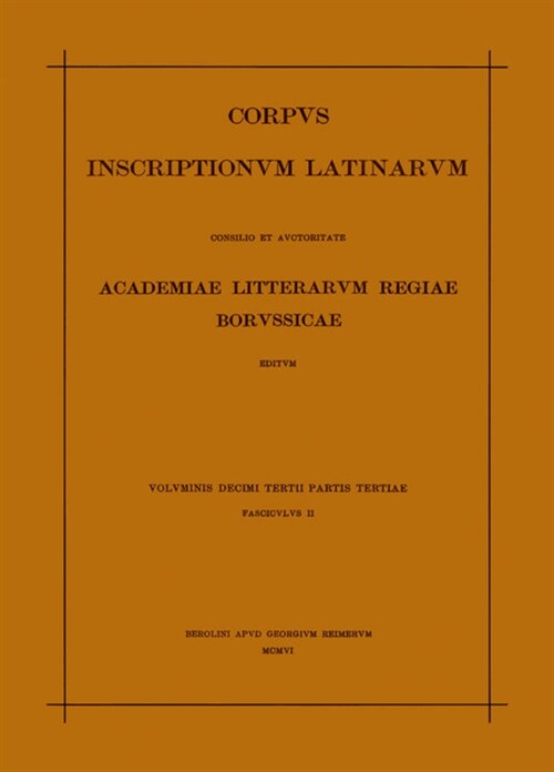 Instrumentum Domesticum II: Instrumentum Domesticum II. Ed. O. Bohn. Insunt Signacula Medicorum Oculariorum. Ed. Aem. Esp?andieu. (Paperback)