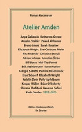 Atelier Amden: 1999-2015 (Paperback)