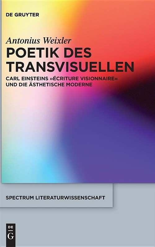 Poetik Des Transvisuellen (Hardcover)