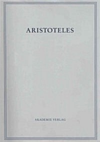 Analytica Priora. Buch I (Hardcover)
