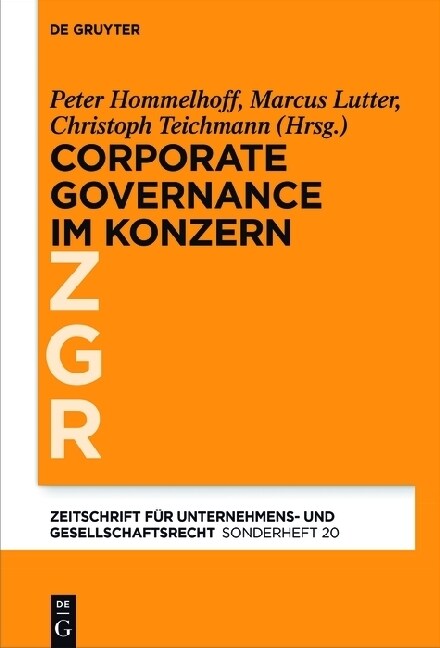 Corporate Governance im grenz?erschreitenden Konzern (Hardcover)