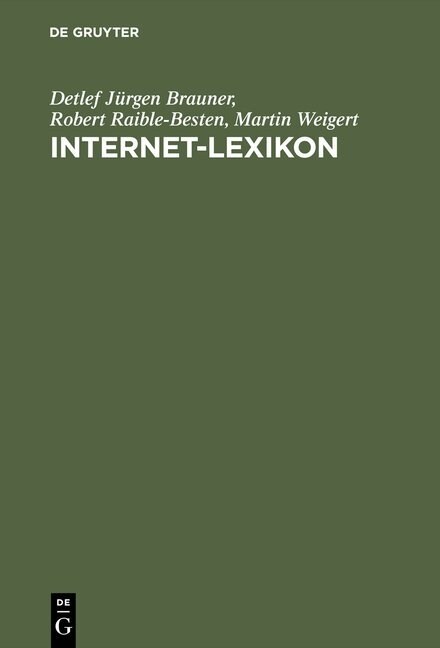 Internet-Lexikon (Hardcover, Reprint 2015)