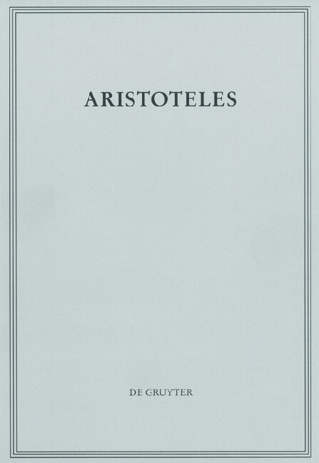 Analytica Priora Buch II (Hardcover)