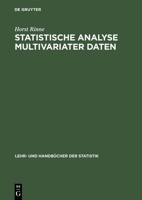 Statistische Analyse multivariater Daten (Hardcover, Reprint 2015)