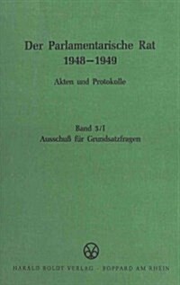 Ausschu?F? Grundsatzfragen (Hardcover)