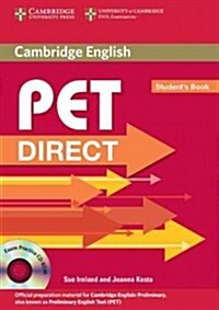 [중고] PET Direct Student‘s Book with Cd-rom (Package)