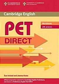 [중고] Pet Direct Workbook with Answers (Paperback)