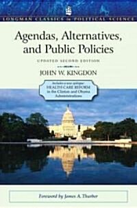 Agendas, Alternatives, and Public Policies (Paperback, 2, Updated)