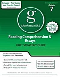 Reading Comprehension & Essays GRE Verbal Strategy Guide 7 (Paperback, 1st)
