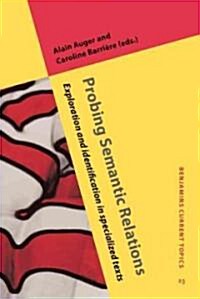 Probing Semantic Relations (Hardcover)