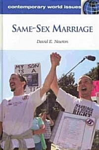 Same-Sex Marriage: A Reference Handbook (Hardcover)