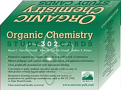 Organic Chemistry Study Cards (Cards)