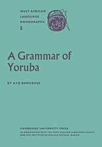 A Grammar of Yoruba (Paperback)