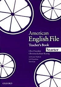 American English File Starter: Teachers Book (Paperback)