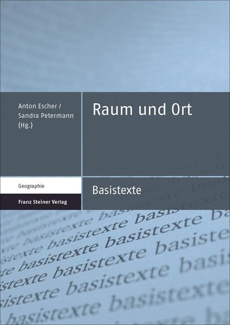 Raum Und Ort (Paperback)