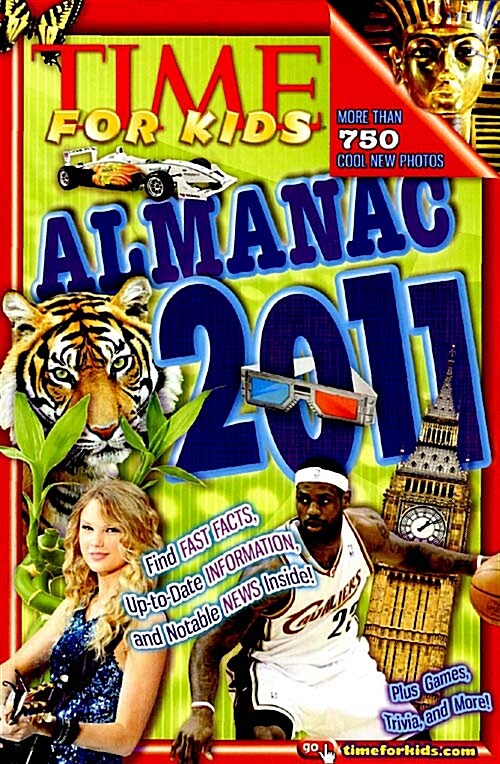 [중고] Time for Kids Almanac 2011 (Paperback)