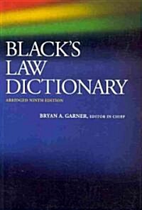 Blacks Law Dictionary (Paperback, 9)