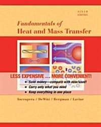 Fundamentals of Heat and Mass Transfer (Loose Leaf, 6th)