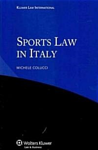 Sports Law in Italy (Paperback)
