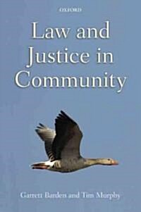 Law and Justice in Community (Hardcover)