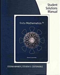 Finite Mathematics (Paperback, 5th, Student, Solution Manual)